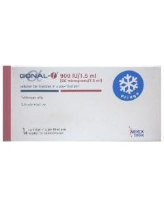 Gonal-f 900units/1.5ml solution for injection 1 pre-filled pen 